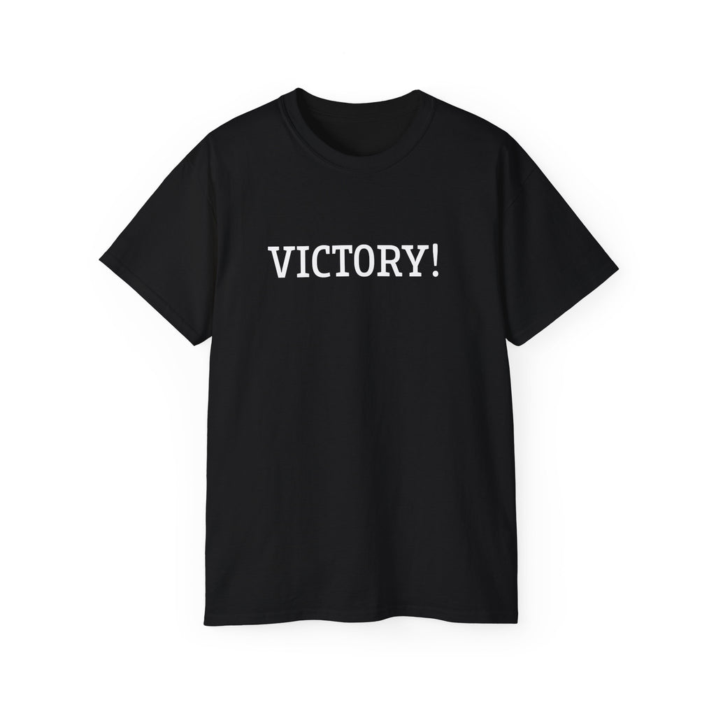 Victory! Graphic Tee - Bold Motivational Cotton T-Shirt