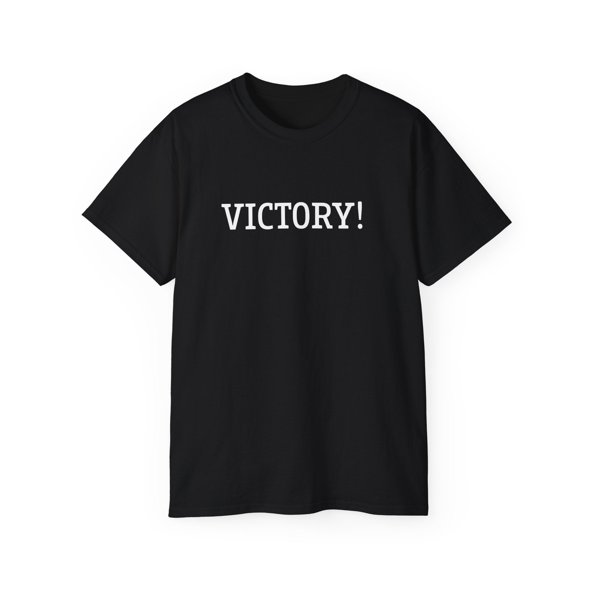 Victory! Graphic Tee - Bold Motivational Cotton T-Shirt