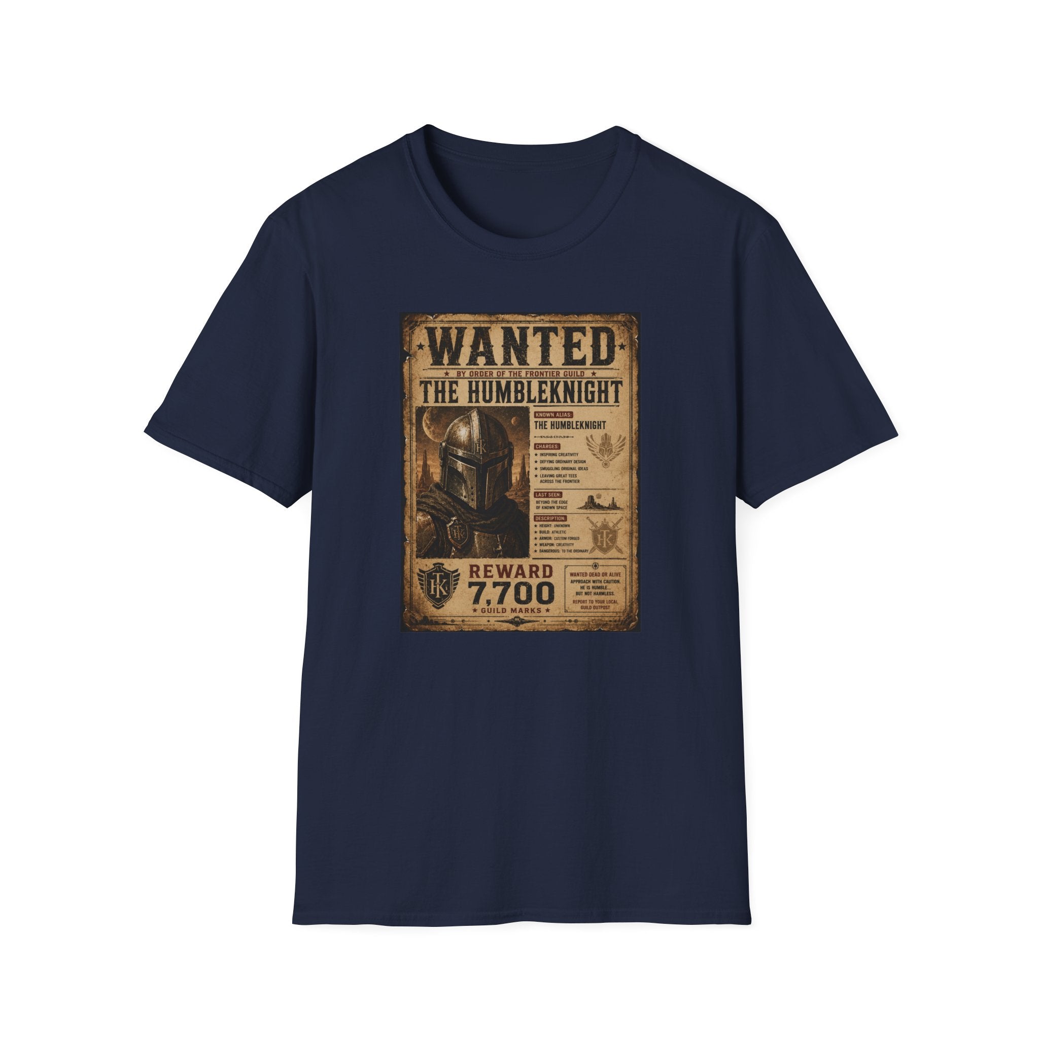 Wanted Poster 'The Humbleknight' T-Shirt