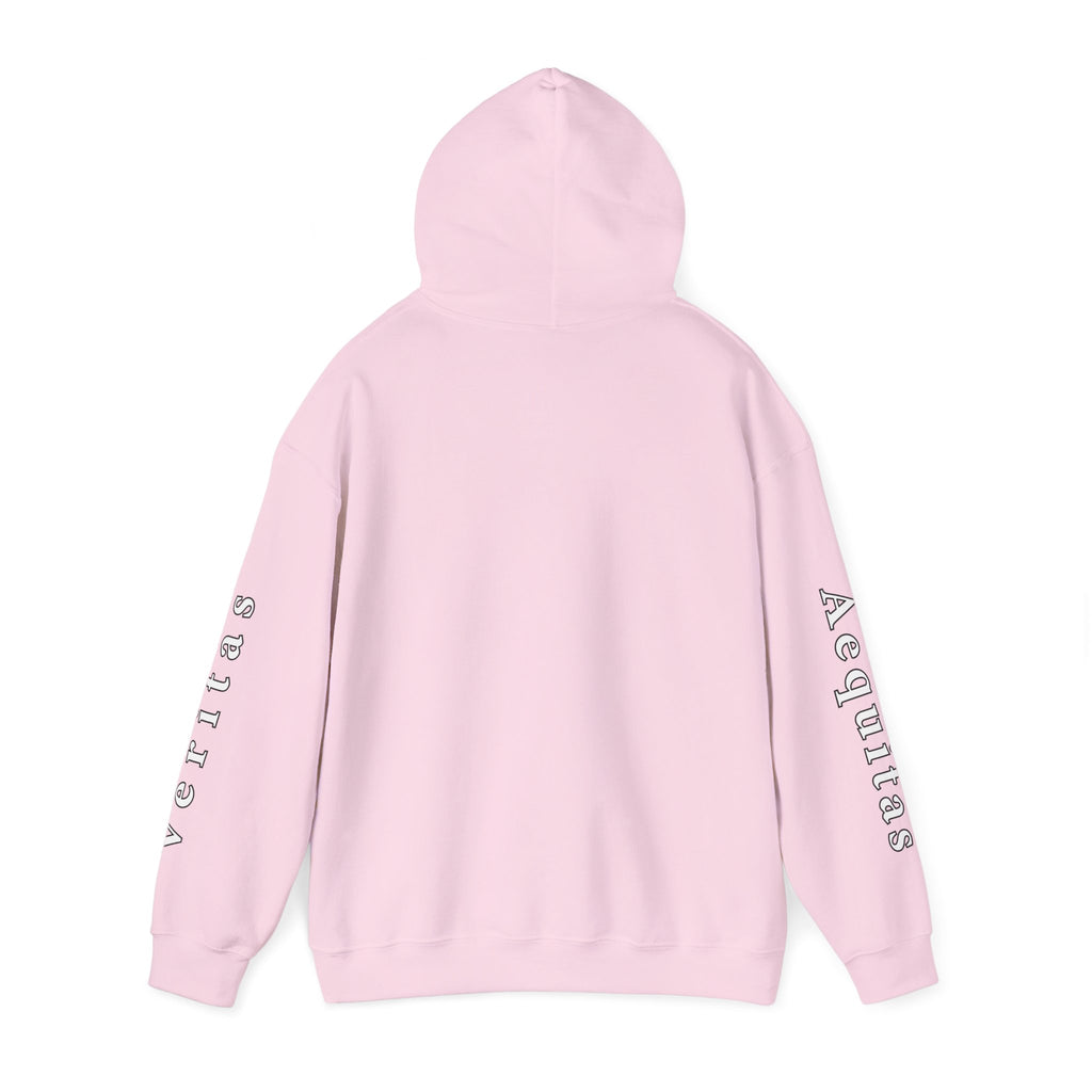 Veritas Aequitas "In Nomine Patris, et Filii, et Spiritus Sancti" Sleeve Scripture Pullover