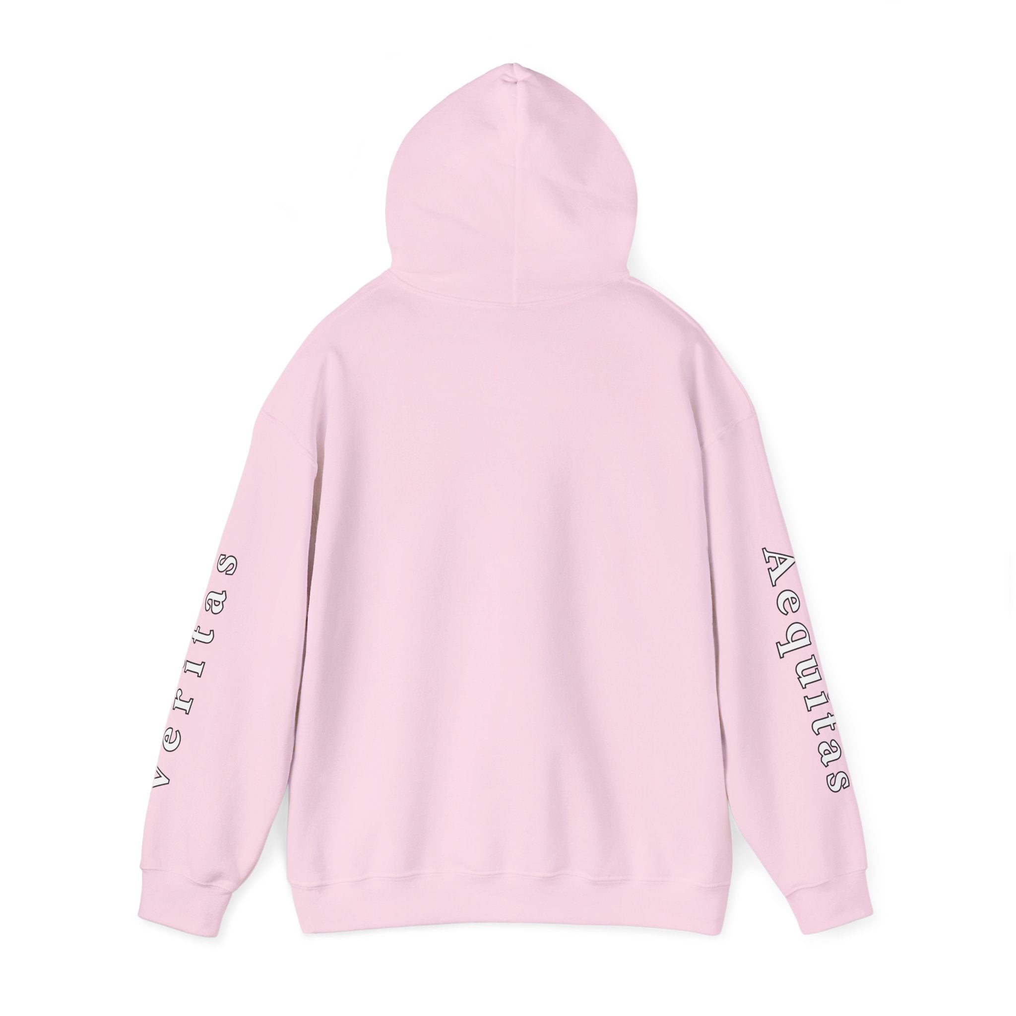 Veritas Aequitas "In Nomine Patris, et Filii, et Spiritus Sancti" Sleeve Scripture Pullover