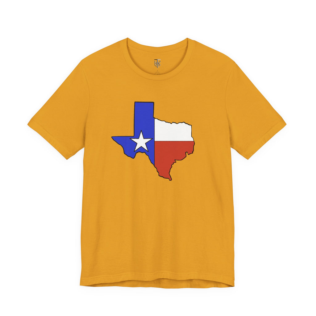 Texas Flag Map T-Shirt — Lone Star State Pride Tee