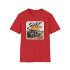 Surf Texas T‑Shirt — Retro Beach Jeep Graphic Tee