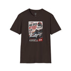 Racing Tee - "Pure Speed. No Excuses." Vintage Race Car Graphic T-Shirt