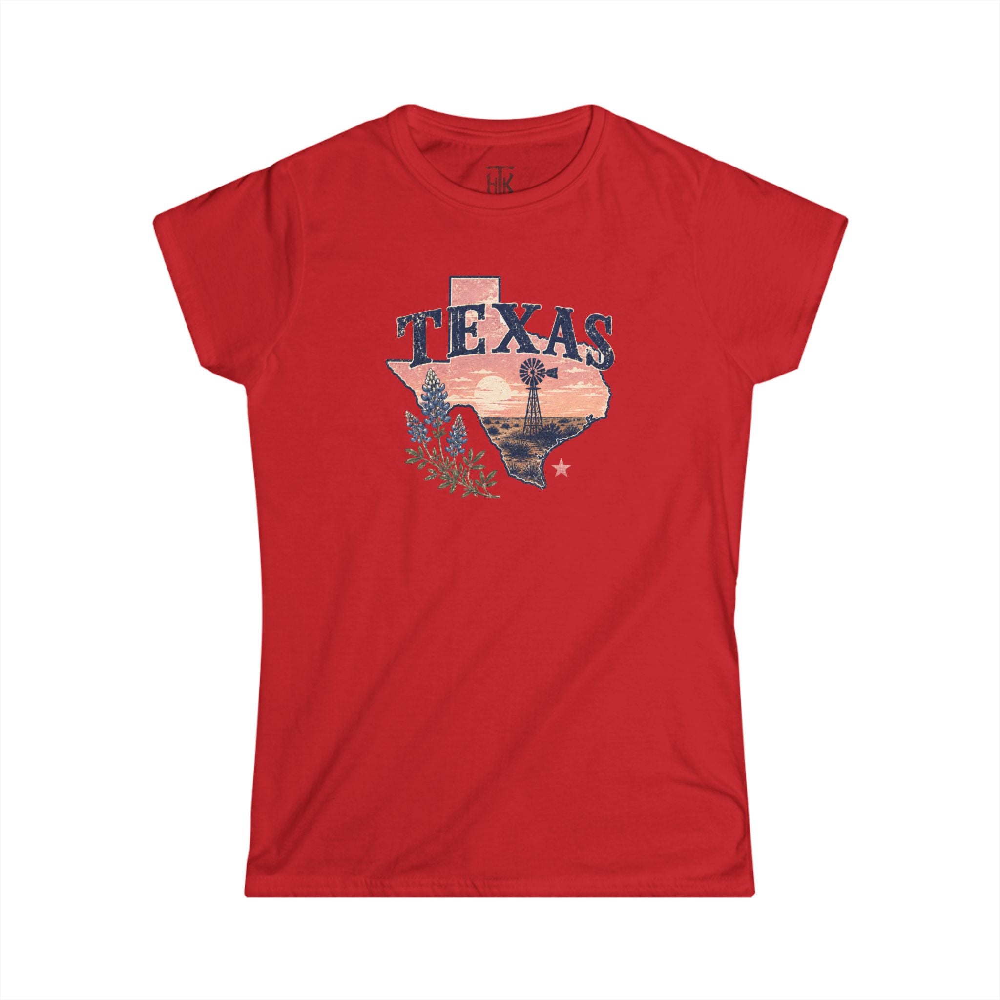 Texas Wildflower Vintage Women's Tee