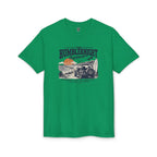 HumbleKnight Surf Jeep T-Shirt — Vintage Beach Adventure Graphic Tee