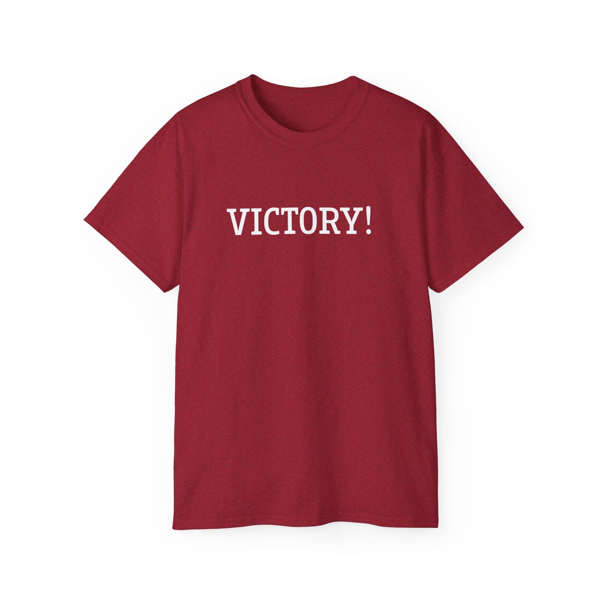 Victory! Graphic Tee - Bold Motivational Cotton T-Shirt