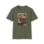 Connecticut Highlands Vintage Racing Tee — "Conn. Highlands" Retro Car Poster T-Shirt