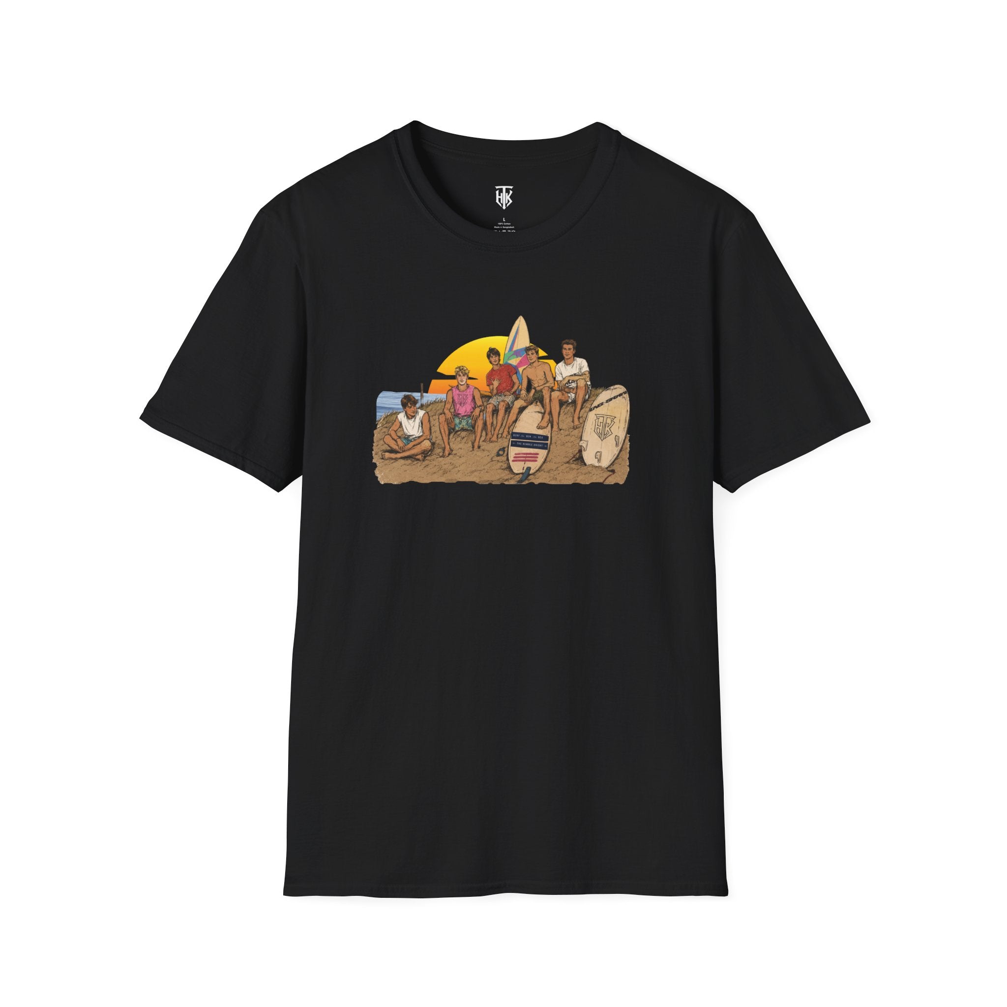 Surf Crew Graphic T-Shirt — Vintage Beach Vibes