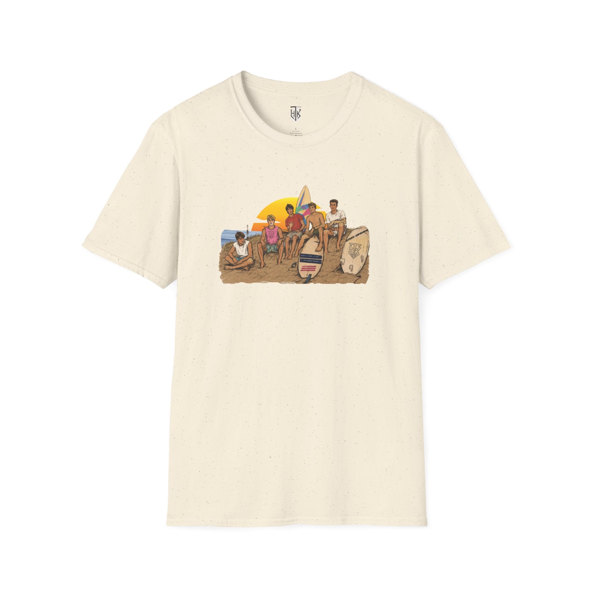 Surf Crew Graphic T-Shirt — Vintage Beach Vibes