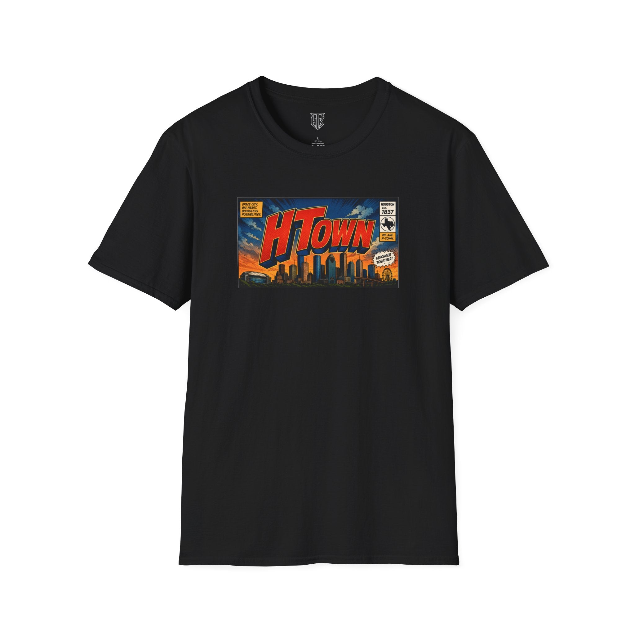 H-Town Comic Skyline Tee