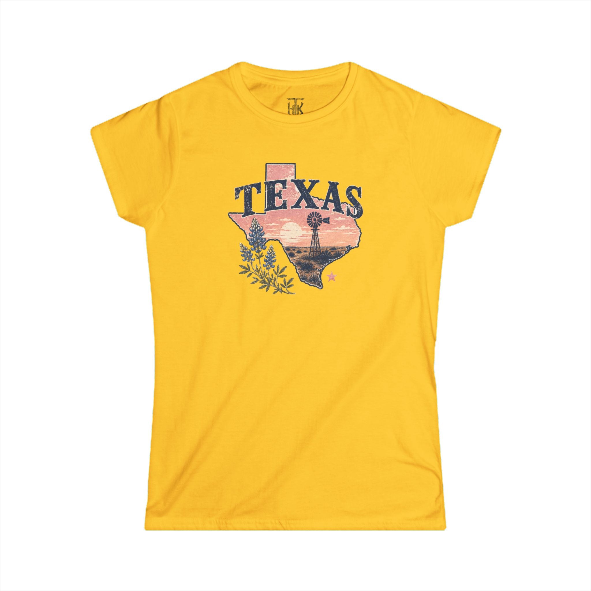 Texas Wildflower Vintage Women's Tee