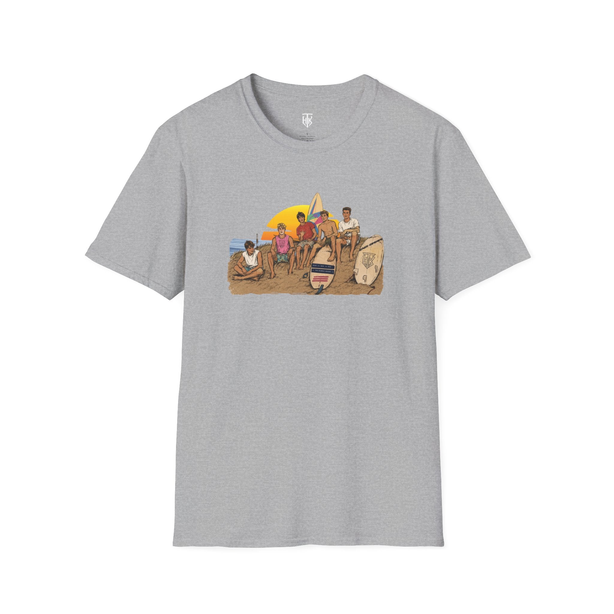 Surf Crew Graphic T-Shirt — Vintage Beach Vibes