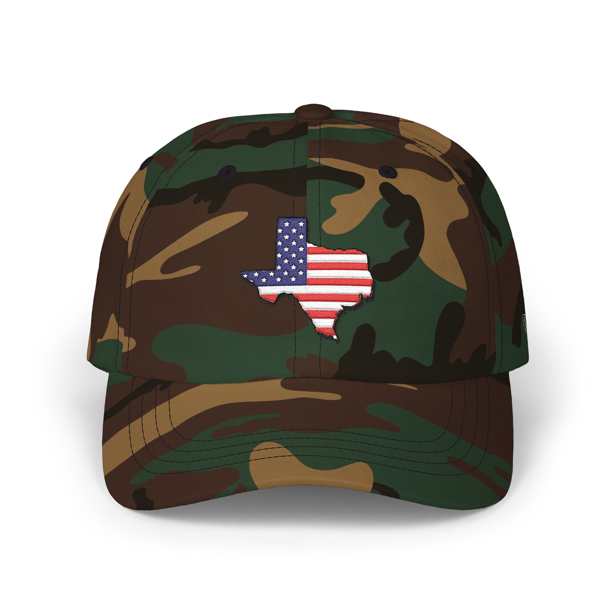 Texas Flag Dad Cap – American USA Lone Star Baseball Hat