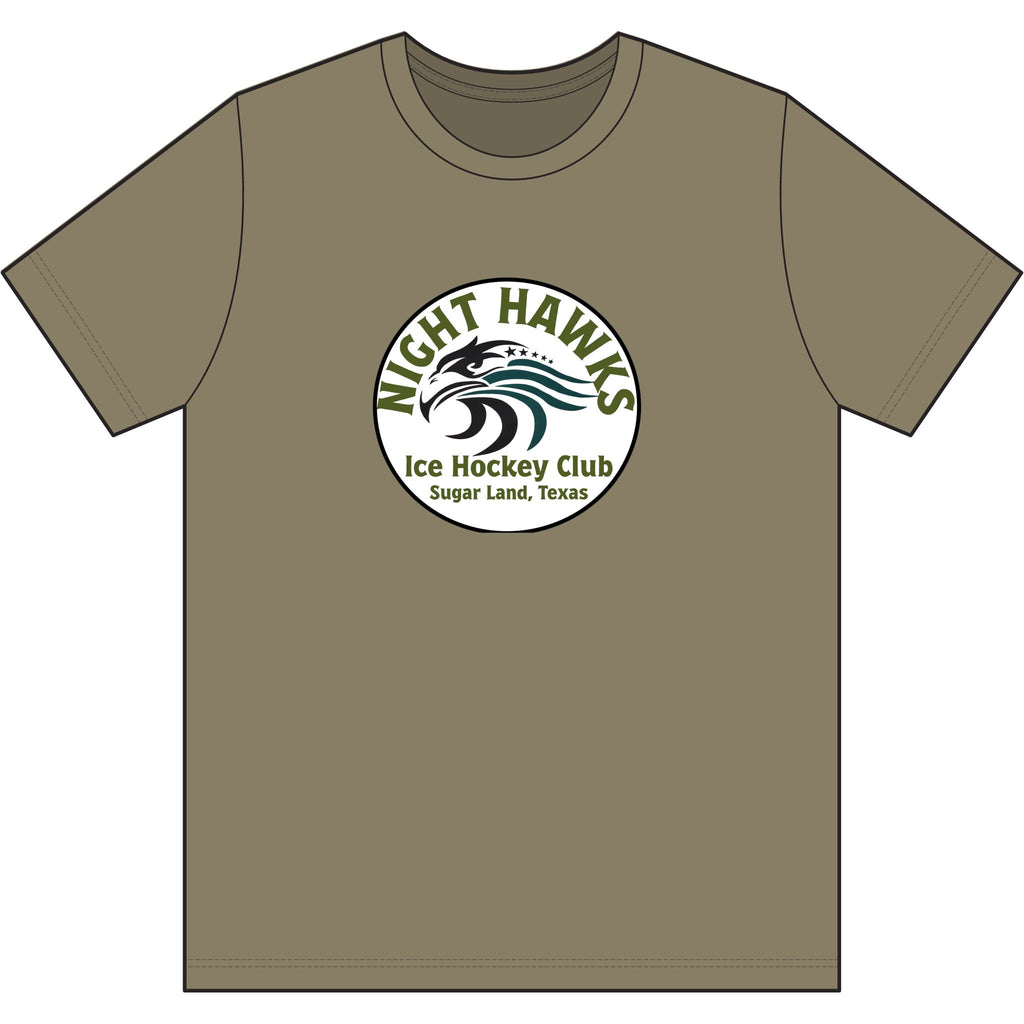 Night Hawks Ice Hockey Club Tee — Sugar Land, Texas Hockey T-Shirt