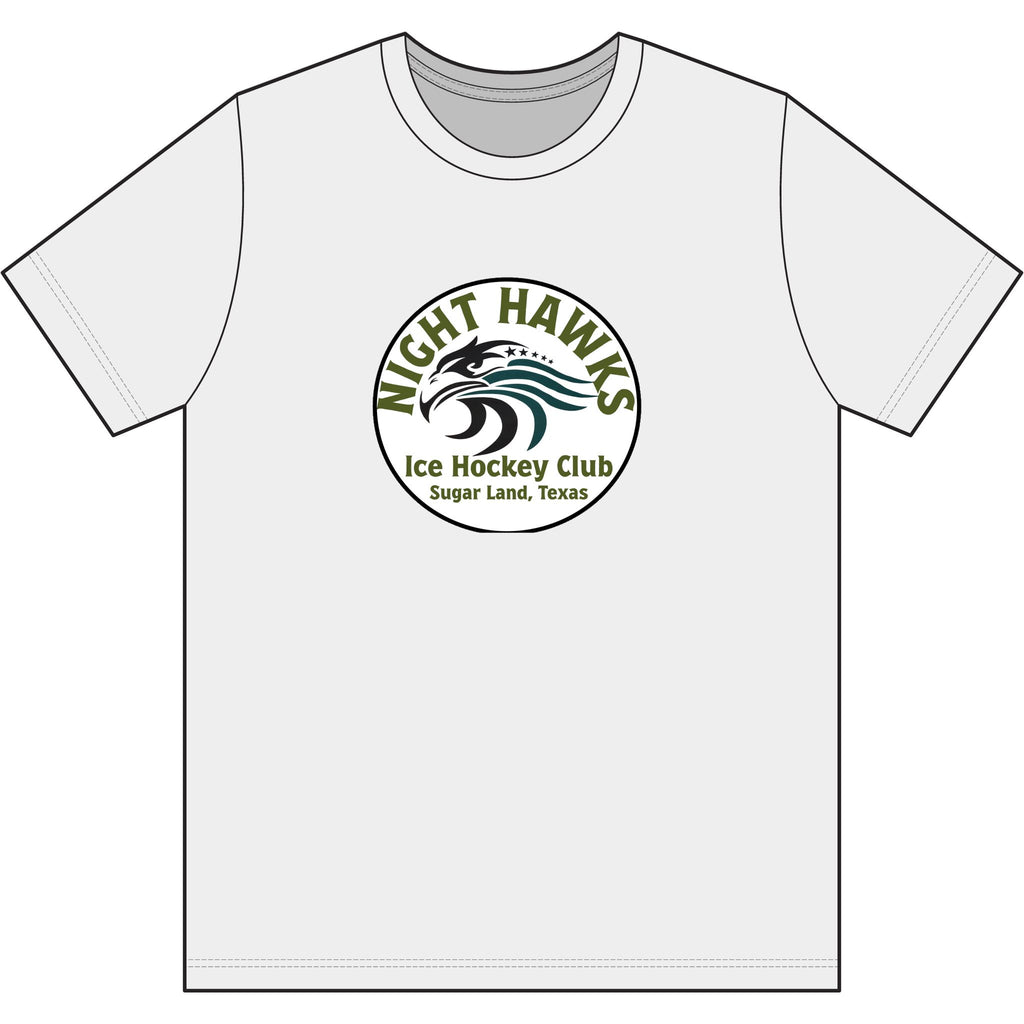 Night Hawks Ice Hockey Club Tee — Sugar Land, Texas Hockey T-Shirt