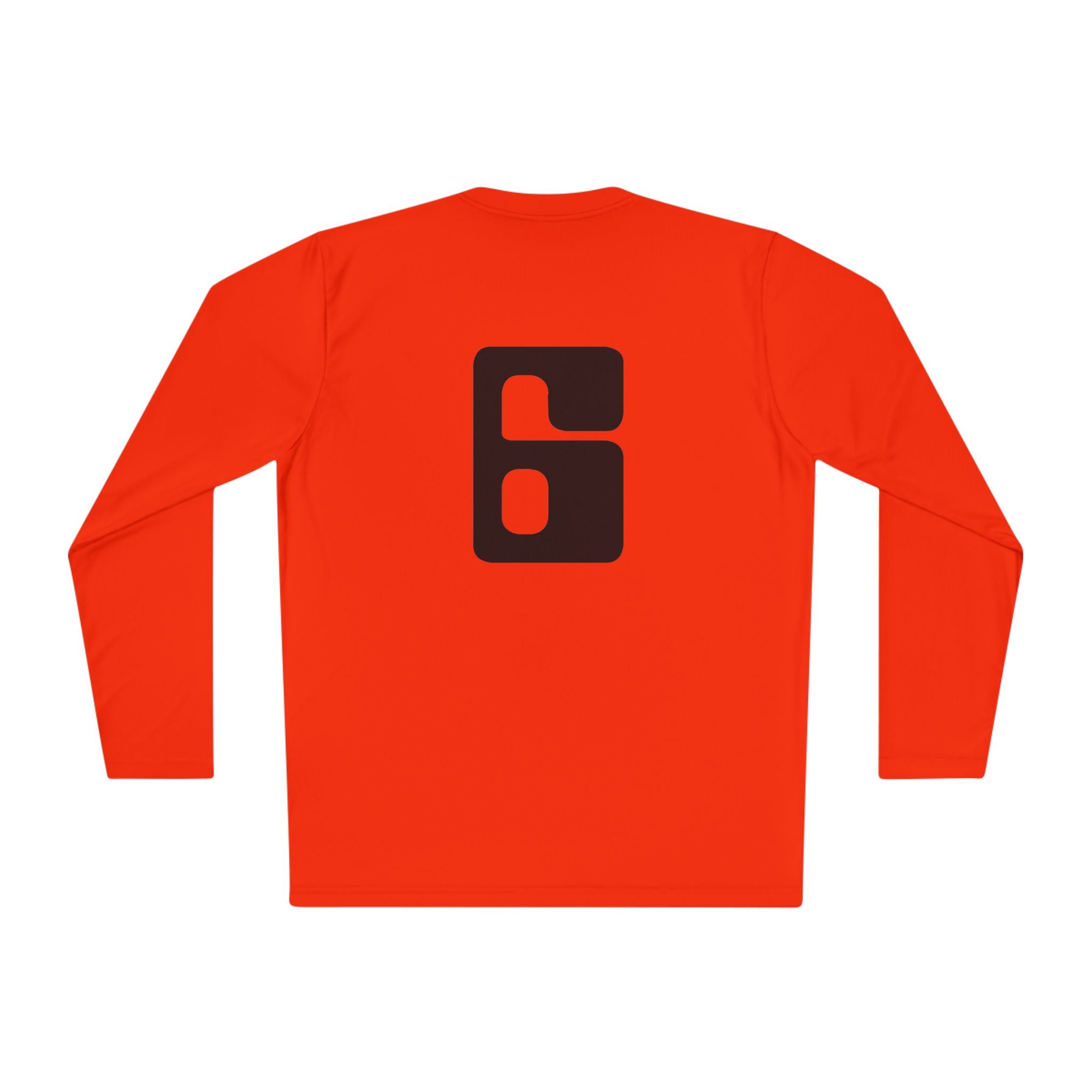 Jonathan E Number 6 moisture wicking long sleeve shirt