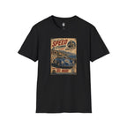 Vintage Racing T-Shirt — "Speed Is Eternal" Retro Race Car Tee