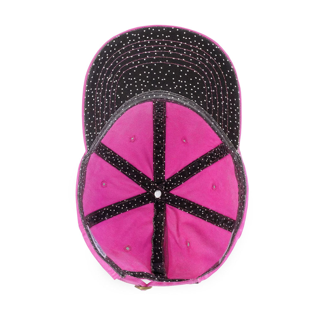 Women's Pigment-Dyed Cap with Fashion Undervisor (Embroidery)