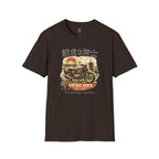 Vintage Japanese Motorcycle T-Shirt — '謙虚な騎士' Vintage Rider Graphic