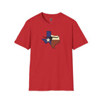 Texas Flag Outline T‑Shirt — Lone Star State Map Tee