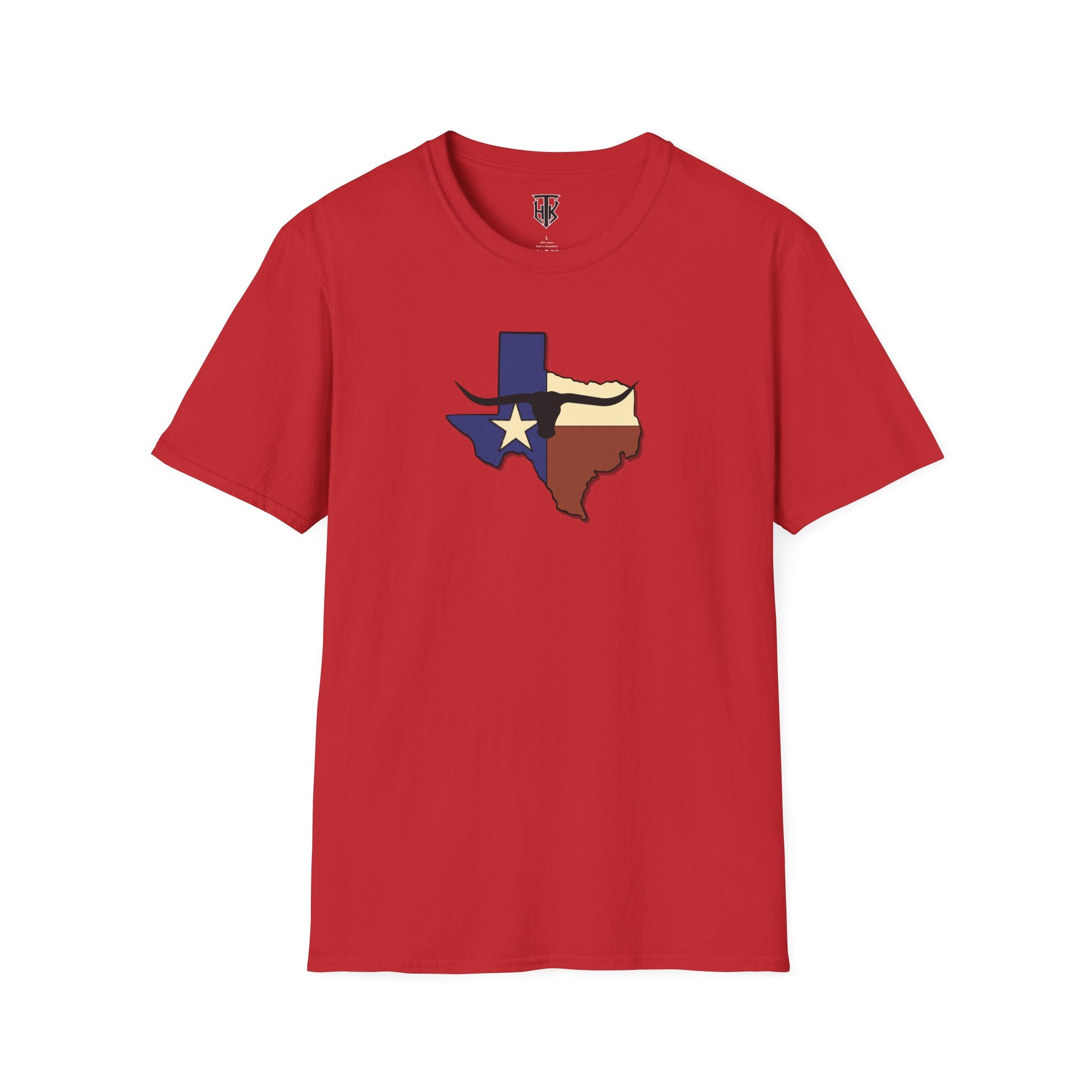 Texas Flag Outline T‑Shirt — Lone Star State Map Tee