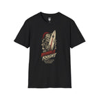 T‑Shirt — 'The Humble Knight' Skeleton Surfer Graphic Tee