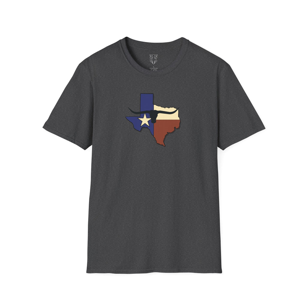 Texas Flag Outline T‑Shirt — Lone Star State Map Tee
