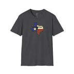 Texas Flag Outline T‑Shirt — Lone Star State Map Tee