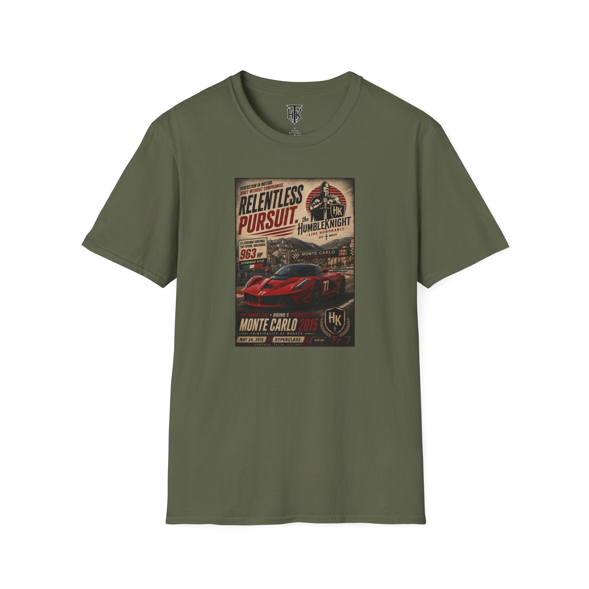 Racing Poster Tee- Italian supercar