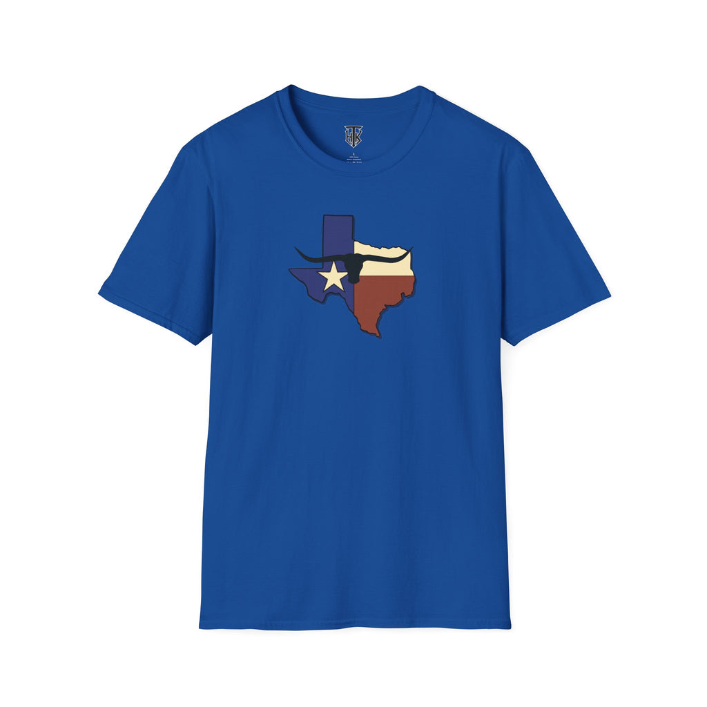 Texas Flag Outline T‑Shirt — Lone Star State Map Tee