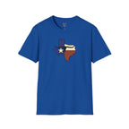 Texas Flag Outline T‑Shirt — Lone Star State Map Tee
