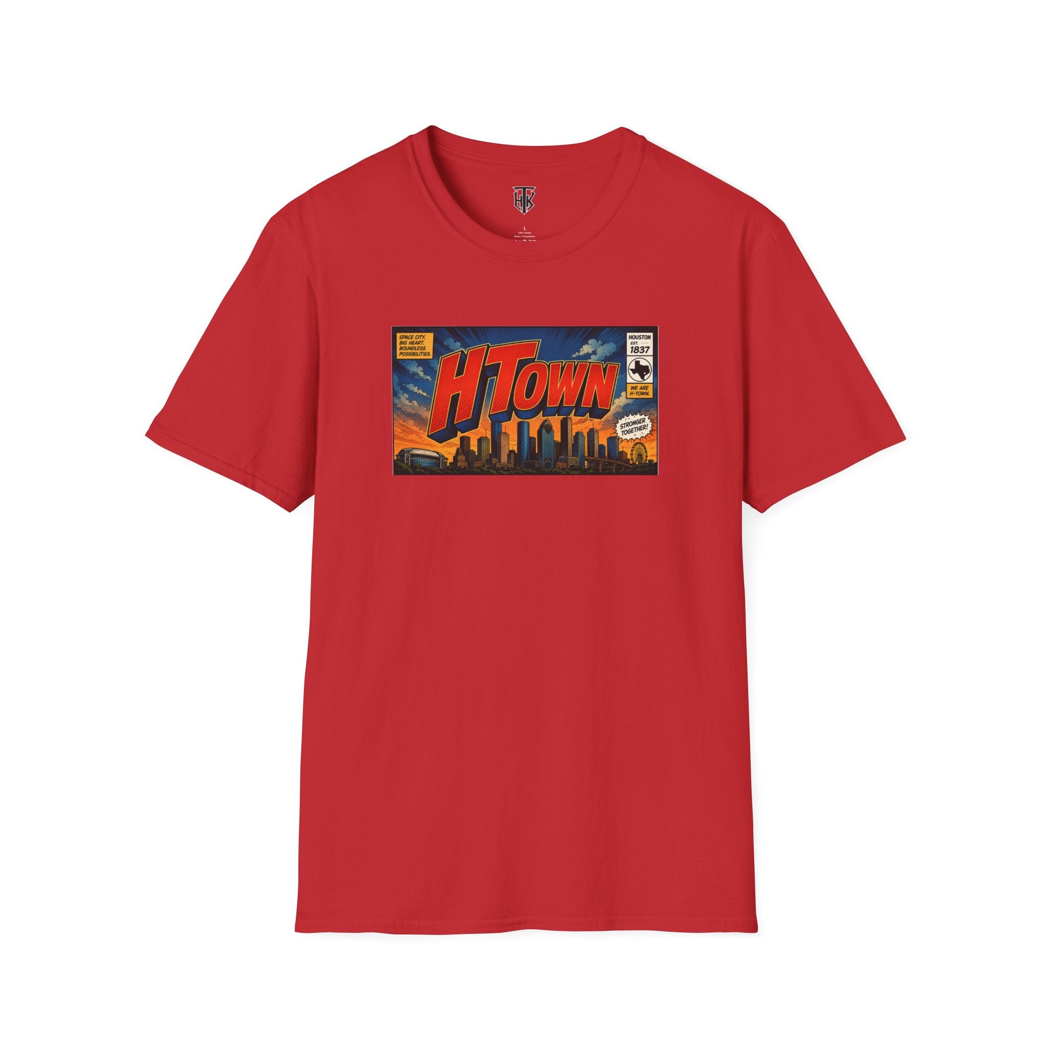 H-Town Comic Skyline Tee