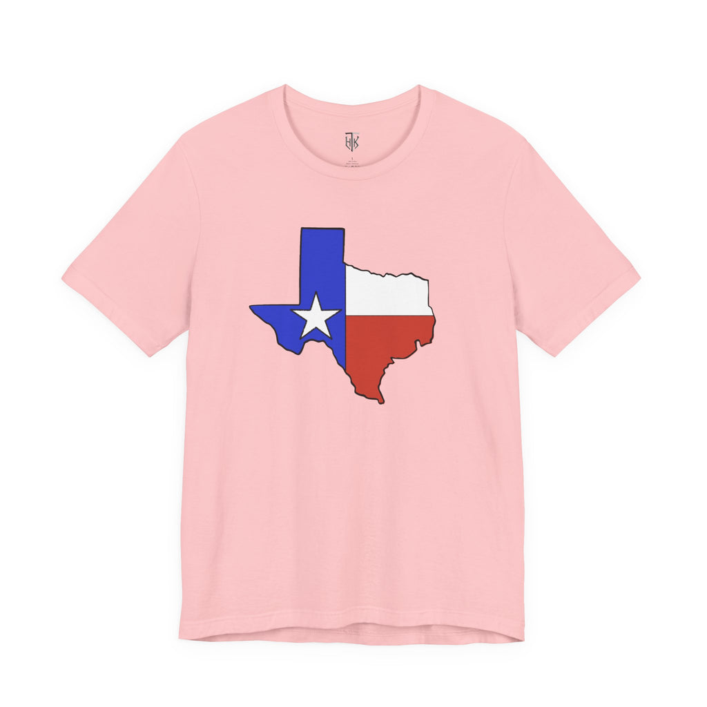Texas Flag Map T-Shirt — Lone Star State Pride Tee