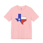 Texas Flag Map T-Shirt — Lone Star State Pride Tee