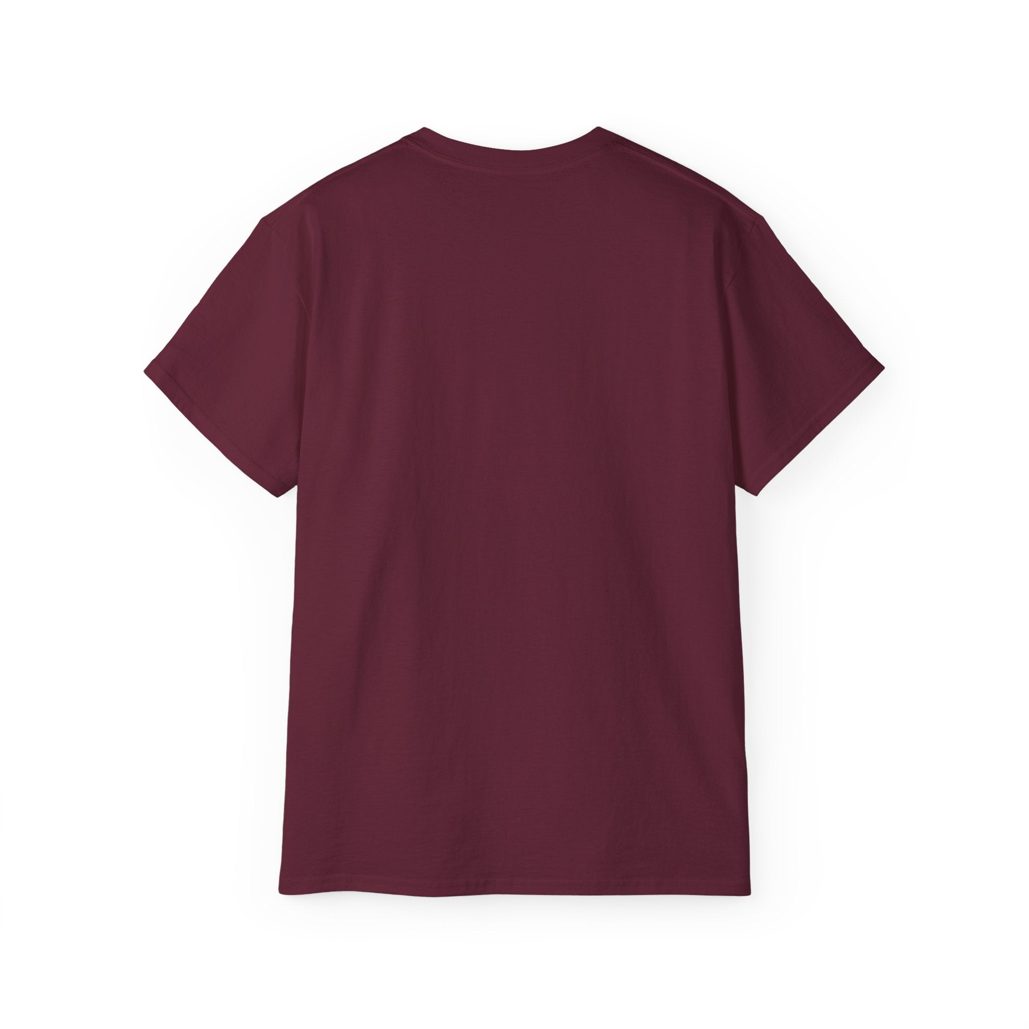 Shield Monogram Tee — Elegant Metallic Initials Graphic T-Shirt