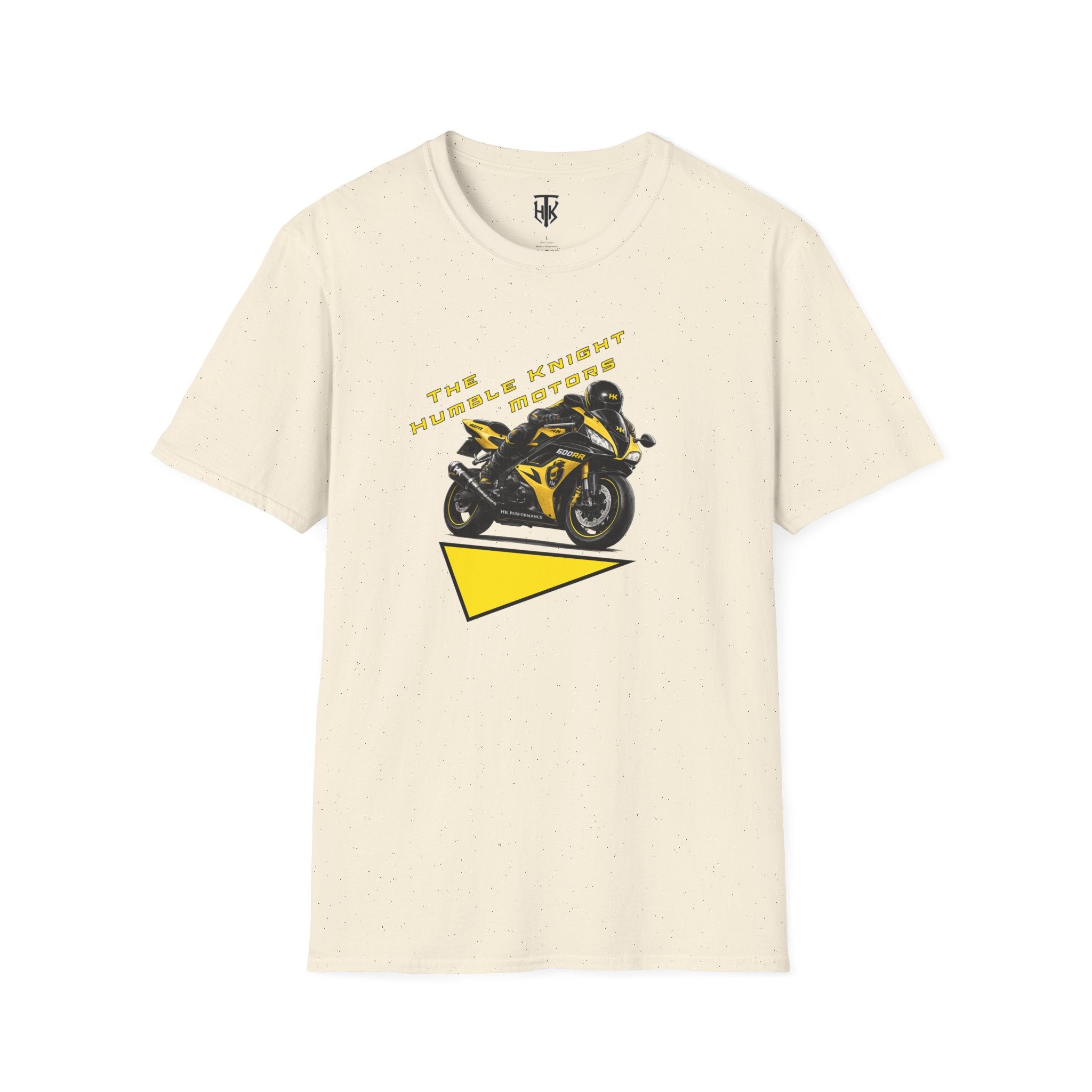 The Humble Knight Motors Yellow Sportbike Tee