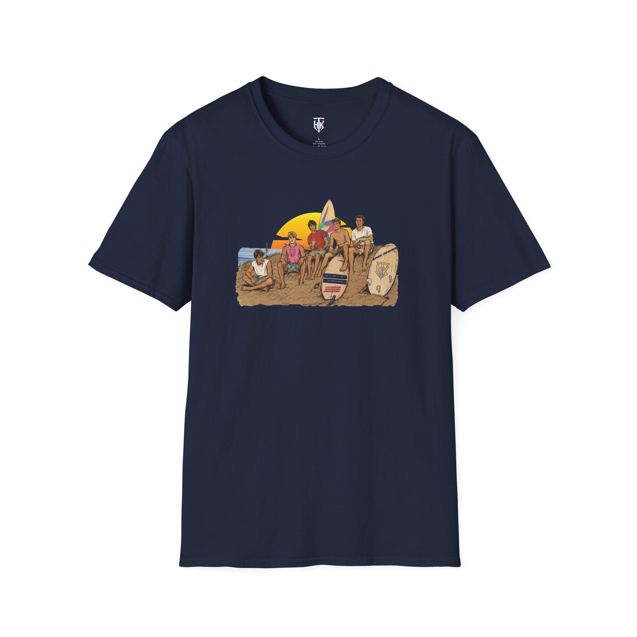 Surf Crew Graphic T-Shirt — Vintage Beach Vibes