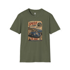 Vintage Racing T-Shirt — "Speed Is Eternal" Retro Race Car Tee
