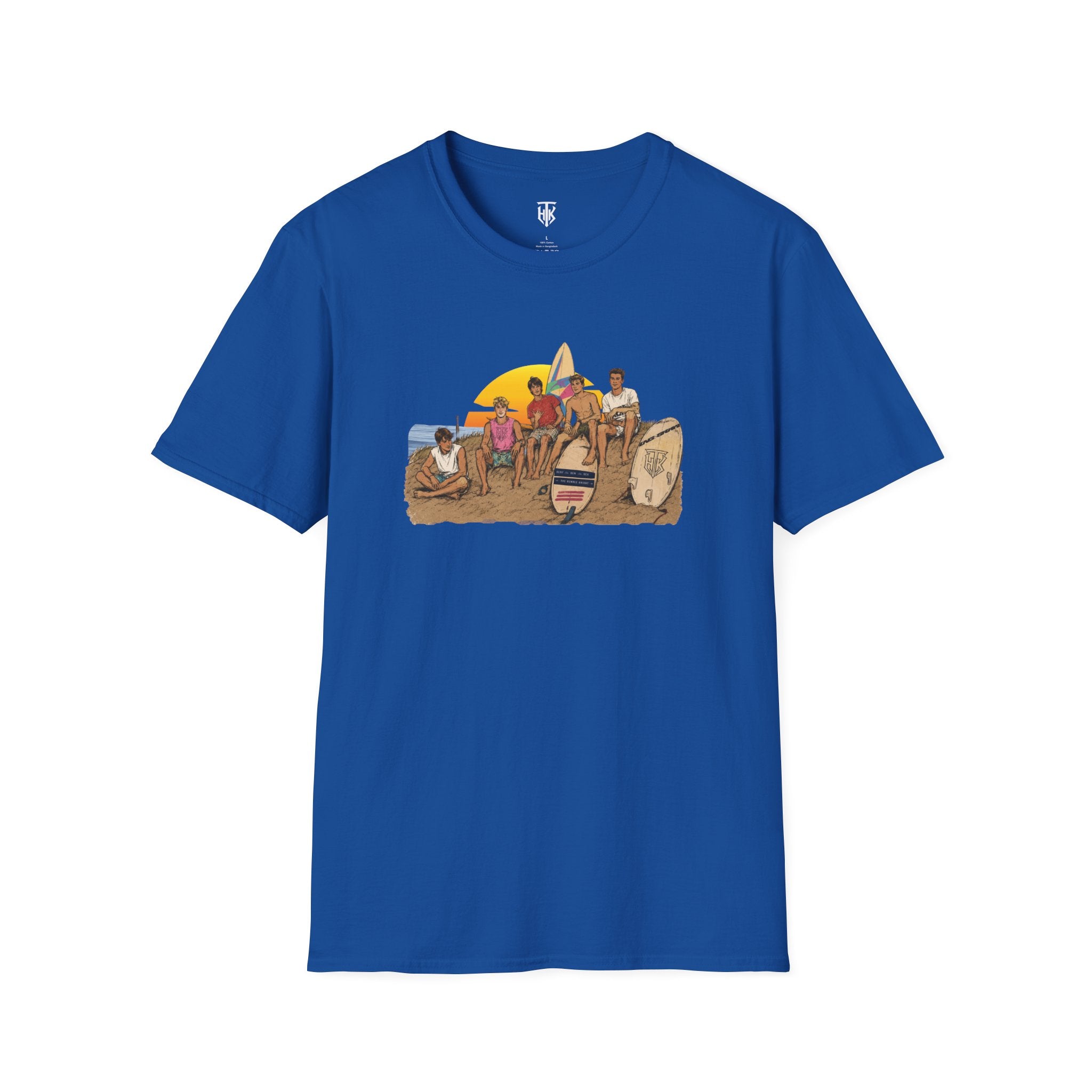 Surf Crew Graphic T-Shirt — Vintage Beach Vibes