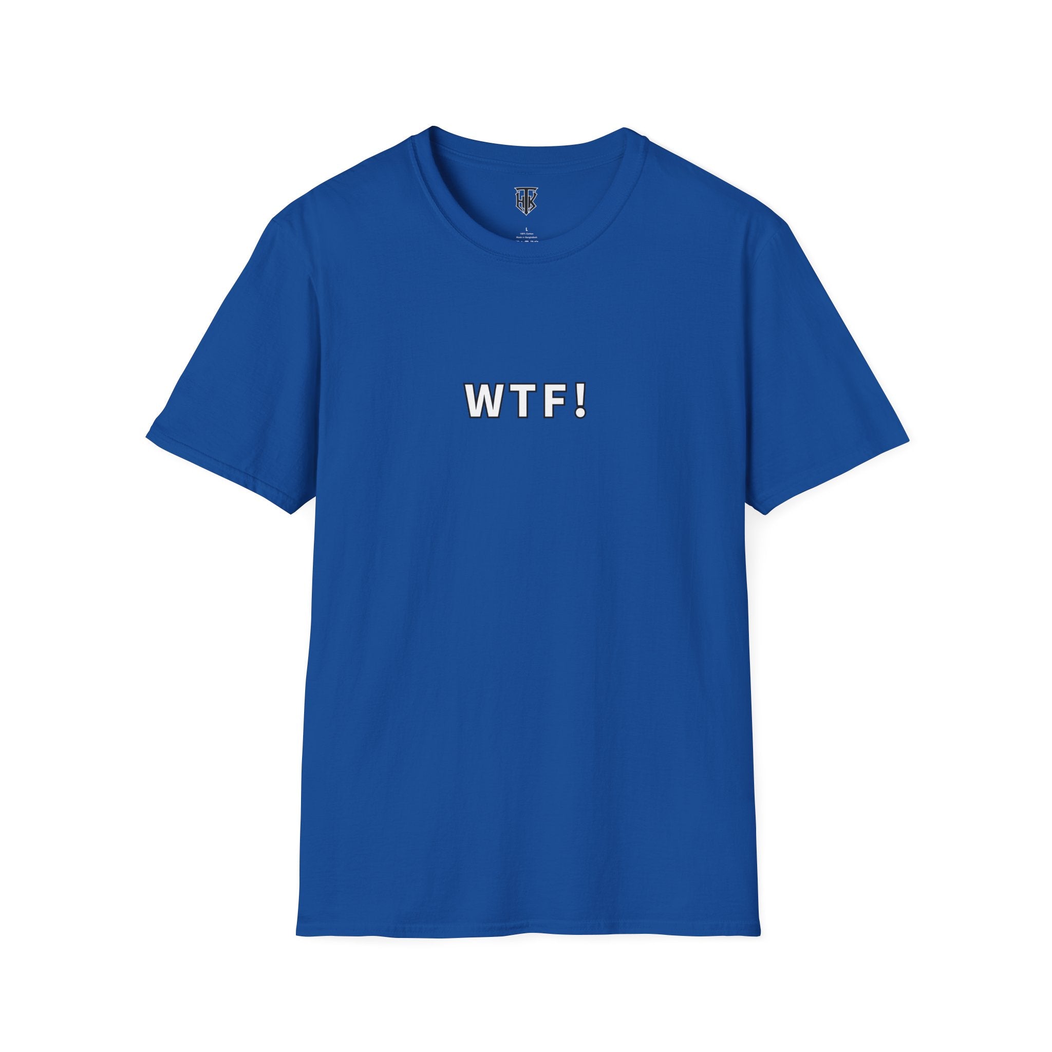 WTF! Graphic Tee — Funny Minimal Statement T-Shirt