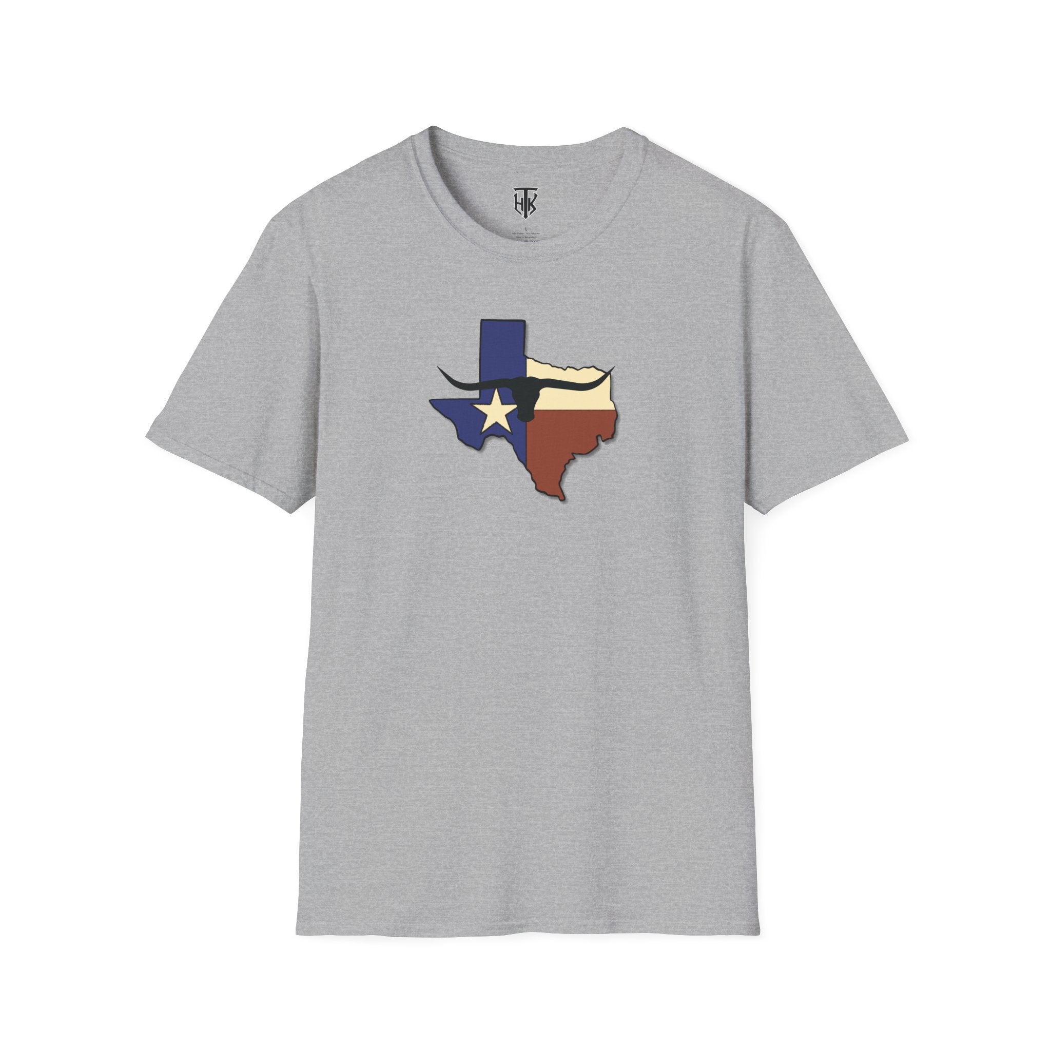 Texas Flag Outline T‑Shirt — Lone Star State Map Tee