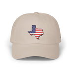 Texas Flag Dad Cap – American USA Lone Star Baseball Hat
