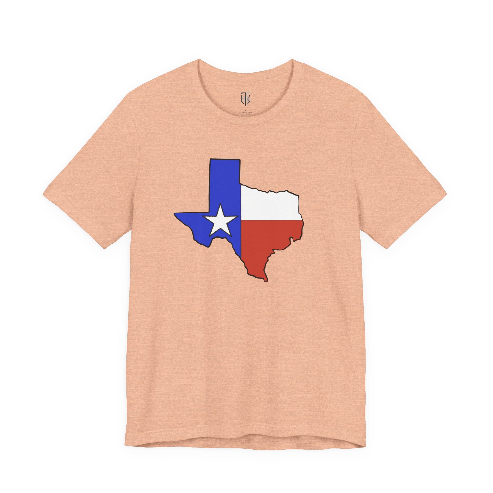 Texas Flag Map T-Shirt — Lone Star State Pride Tee