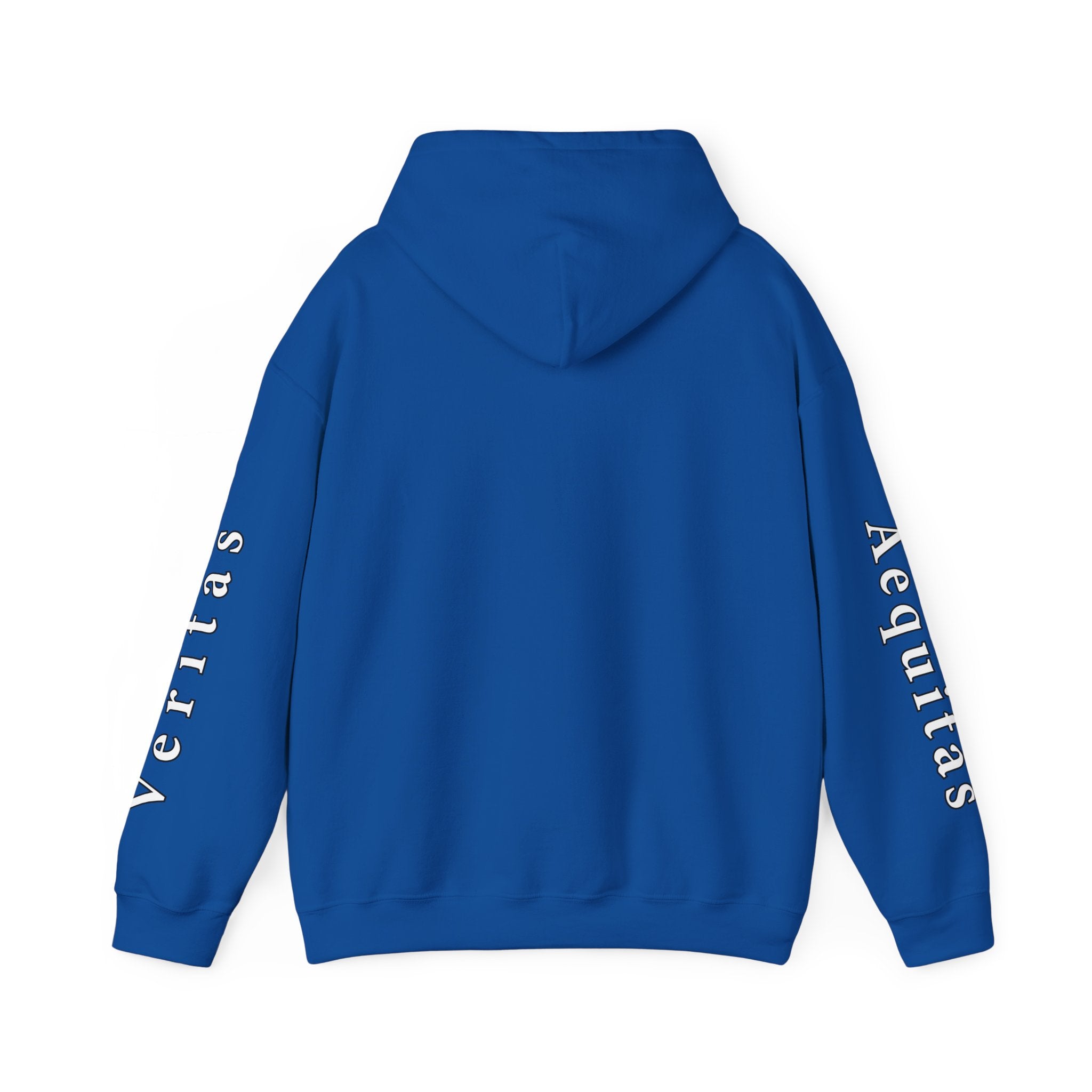 Veritas Aequitas "In Nomine Patris, et Filii, et Spiritus Sancti" Sleeve Scripture Pullover