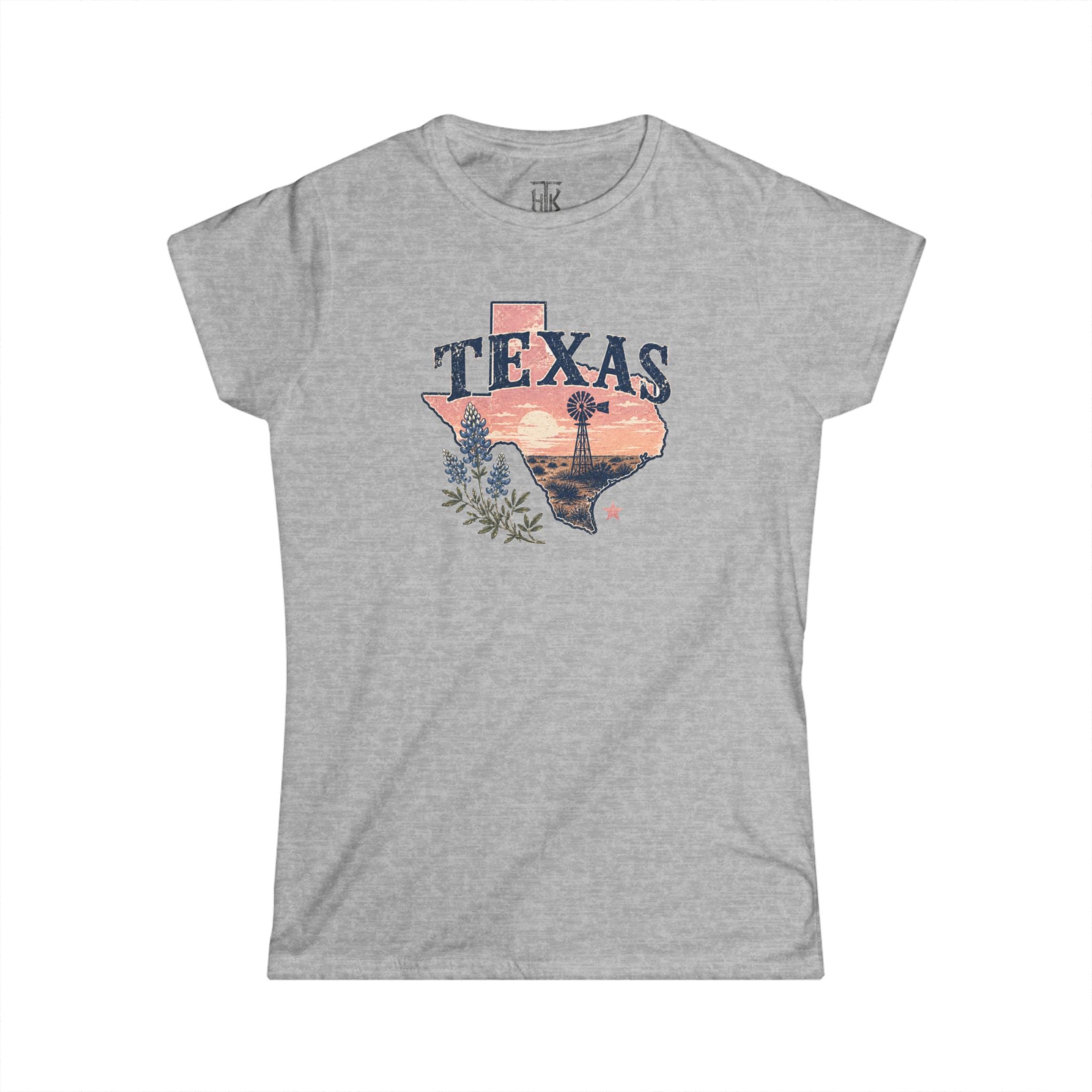 Texas Wildflower Vintage Women's Tee