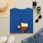 Texas Flag Outline T‑Shirt — Lone Star State Map Tee