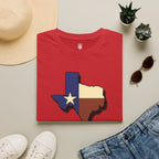 Texas Flag Outline T‑Shirt — Lone Star State Map Tee