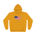 THK American Flag USA Map Hoodie
