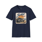 Surf Texas T‑Shirt — Retro Beach Jeep Graphic Tee